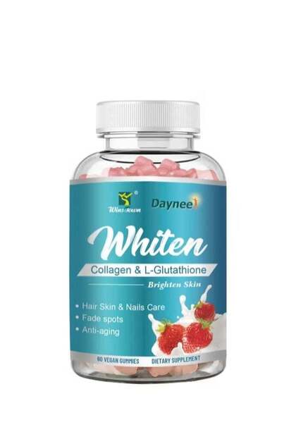 l glutathione gummies benefits BIYODE Vegan Skin Glow with Biotin L-Glutathione VitC 60' Wins Town Whiten Collagen &