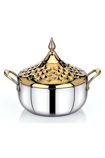 Homemaker ALIA Hotpot 7500ML Gold – The Ultimate Luxury Cooking & Serving Experience