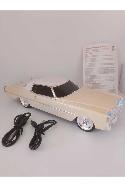 Nostaljik Klasik Araba Bluetooth Hoparlör – Eşref Tek Model Retro Tasarım