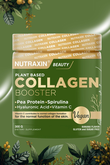 Nutraxin Gold On Skin Krem + Collagen Vegan Booster + C Vitamini