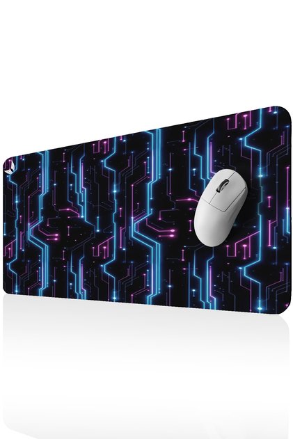 Classic - 70x30 System - Gaming Oyuncu Mouse Pad Kaymaz Taban Büyük Ped Klavye Fare Altlığı Mousepad