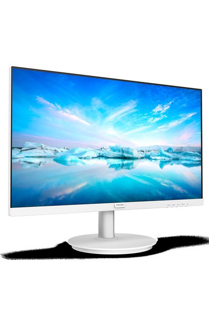 Οθόνη LED IPS 23,8", FHD, 75Hz, 4ms GtG, HDMI, FlickerFree, Χαμηλό Μπλε, Ηχεία, Αλουμίνιο,