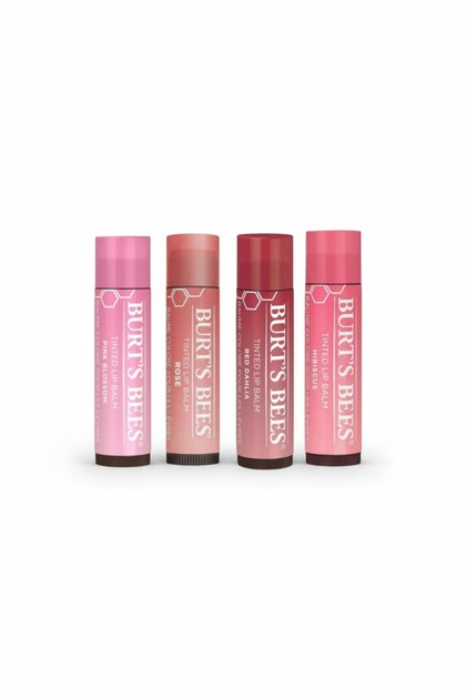(4 Adet) Renkli Lip Balm Yılbaşı Paketi