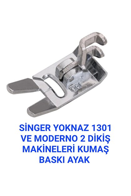 Swart SİNGER YOKNAZ 1301 VE MODERNO MODEL DİKİŞ MAKİNE KUMAŞ BASKI