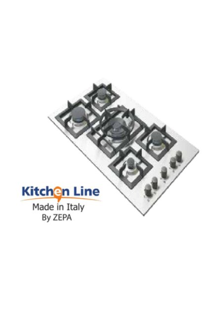 Kitchenline Italian Full Heavy Duty Mesh 5 Burner Separate Gas Hob