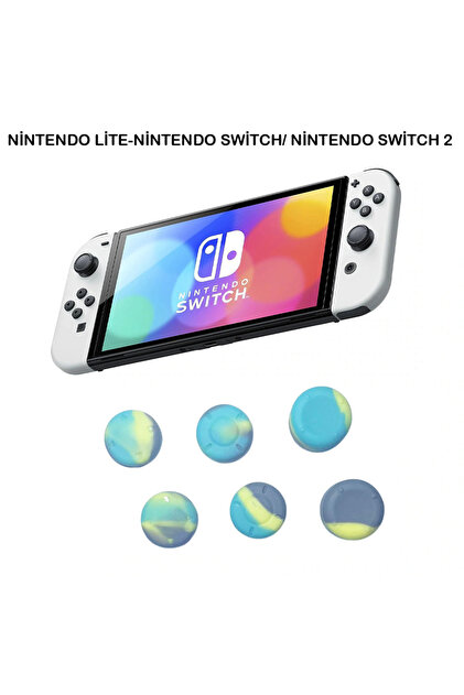 Dobe Nintendo Switch Oled Ve Switch 2 Yükselticili Analog Silikon