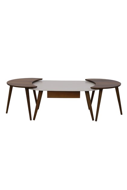 Three-piece serving table set