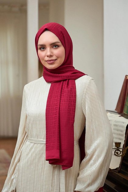 Summer Radiance Collection Silky Jacquard Shawl Karmen 9016-13