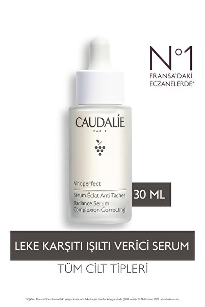 美容液 CAUDALIE vinoperfect 30ml Caudalie Vinoperfect Serum Radiance Eclat Anti-Taches 30 ml