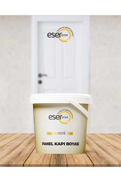 Estetik Su Bazlı Panel Kapı Boyası Kokusuz 3 KG