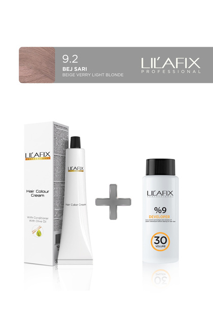 Lilafix Professional Lilafix Tüp Saç Boyası 60 ml -30V Oksidan 9.2
