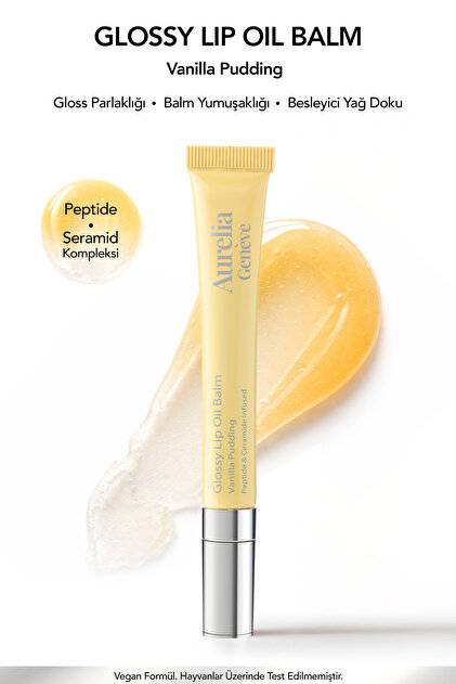 Aurelia Genève Glossy Lip Oil Balm - Nemlendirici Etkili Renkli