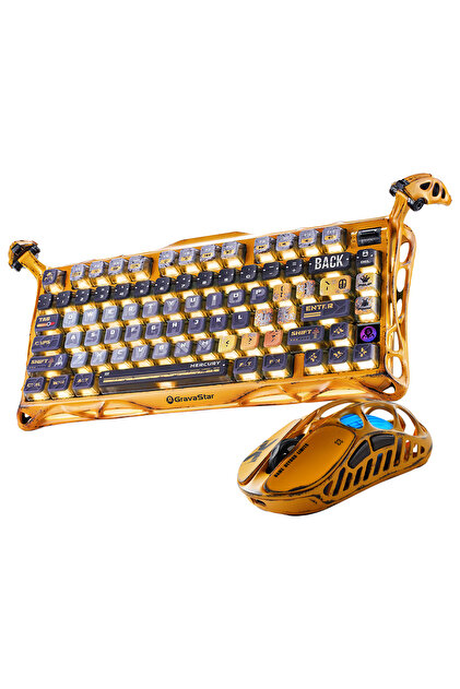 Gravastar Mercury K1pro X Kablosuz Rgb Işıklı Mekanik Q Gaming