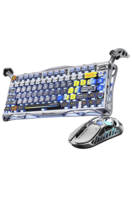 Gravastar Mercury V75 HE 8kHz Kablolu Manyetik Klavye, M1 Pro 26K