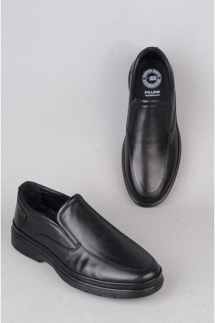 Kmc 5K3247 Dr Jells Comfort Genuine Leather Men's Shoes Black