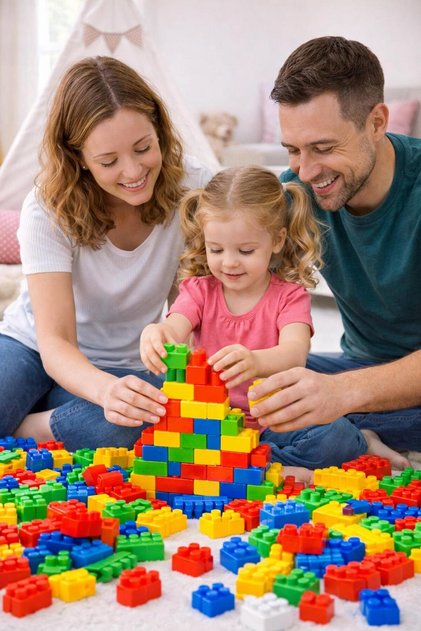48 Parça Yapı Blok Seti Multi Blok PUZZLE
