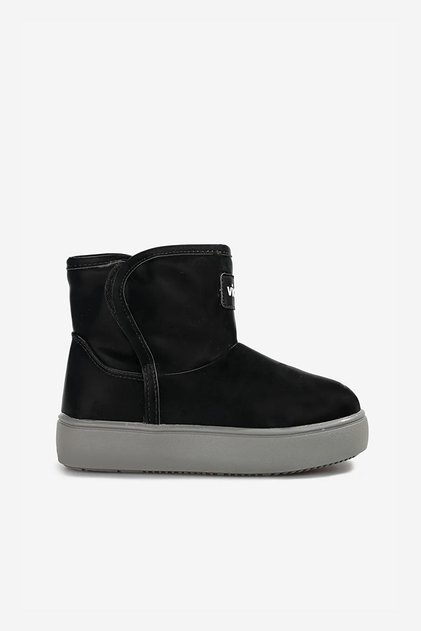 Pak Orthopedic Girl's Black Fur Lined Boots