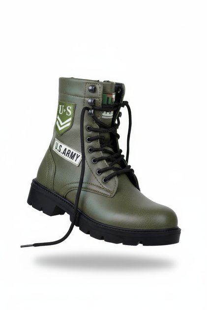 Haki Unisex Biker Bot 0012538