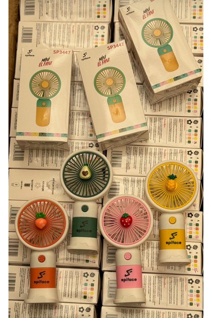 Premium Cep Boyu Sessiz Taşınabilir Mini Fan Usb Şarjlı Pervaneli Soğutucu Küçük El Vantilatörü