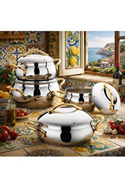 ERENA GOLD 18 Parça Paslanmaz Çeyiz Seti Paketi - Fiyatı, Yorumları