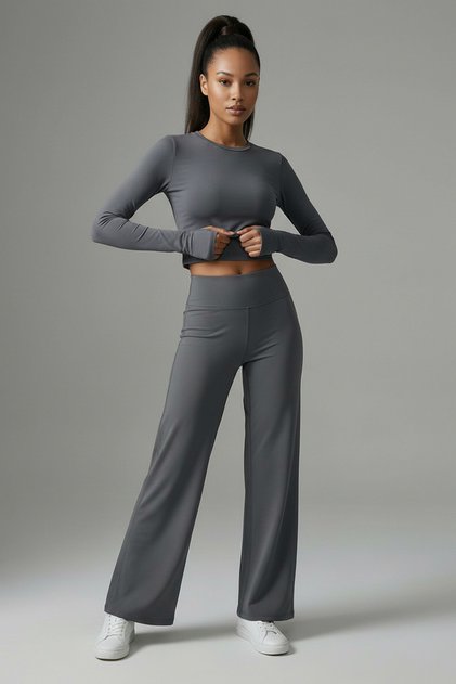 Hold on Crop Finger-Through Bodysuit