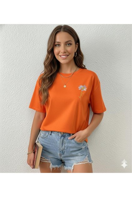 Daisy Printed Women's T-Shirt