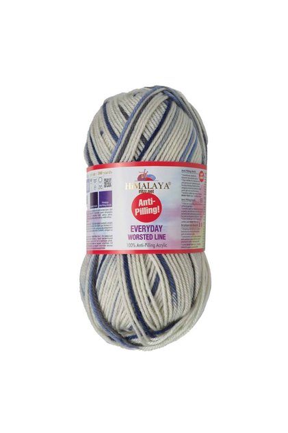 Everyday Worsted Line 74703 Ecru Blue