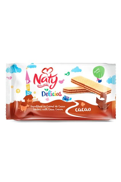 Γκοφρέτες με κρέμα κακάο 160g