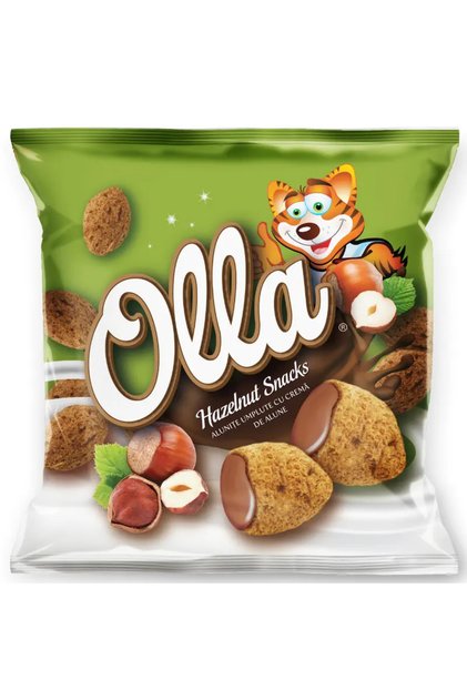 Snacks – Alunițe Umplute cu Cremă de Alune 200 g