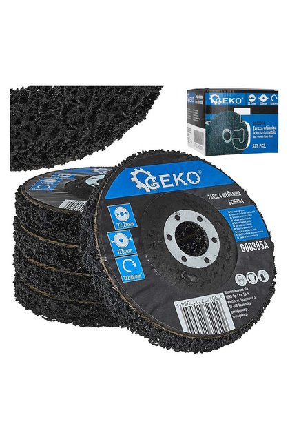DISC ABRAZIV 125 X 22.2 MM CLEAN&STRIP PENTRU CURATARE METAL, OTEL INOXIDABIL SI PLASTIC,