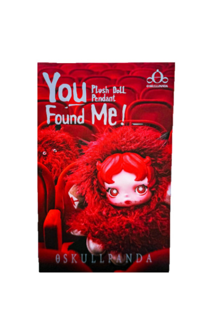 Pofika Skullpanda You Found Me! 3.Nesil Sürpriz Peluş Anahtarlık