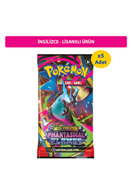 Pokemon TCG Phantasmal Flames Lisanlı Boosterpack x1 adet - Fiyatı