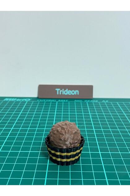 3D Fidget Clicker Ferrero Chocolate Model Keychain