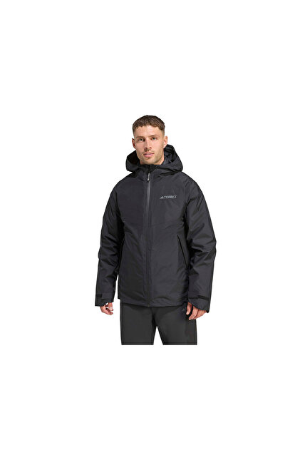 adidas Terrex Mt 3In1 Down Erkek Outdoor Mont JV6242 Siyah