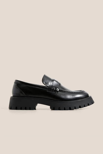 Guess Gorizia Erkek Siyah Deri Makosen FMTGORLEA14-BLACK - Fiyatı