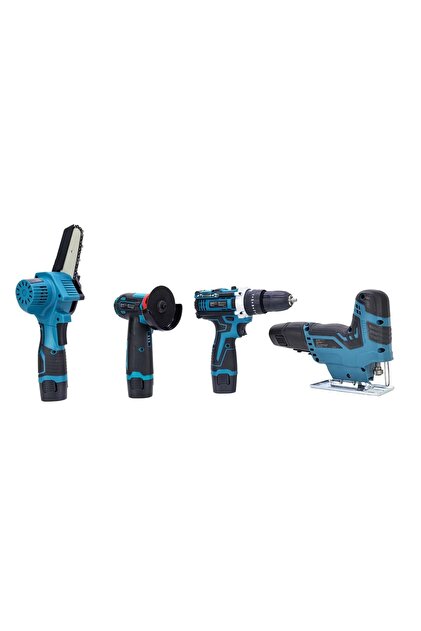 Dawreek DÖRTLÜ SET MKY (Mini testere+ avuç taşlama+akülü vidalama+