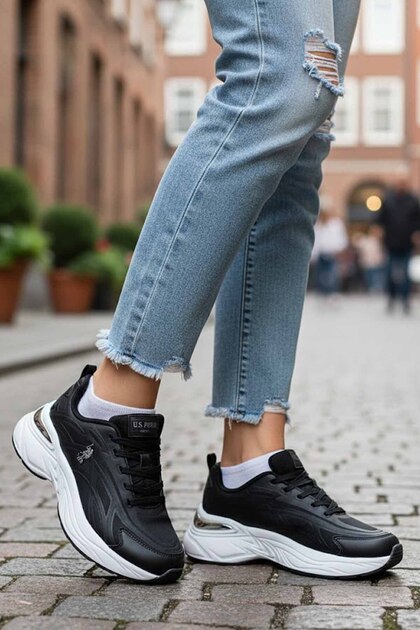 U.S. Polo Assn. Women's High Sole Casual Sports Shoes