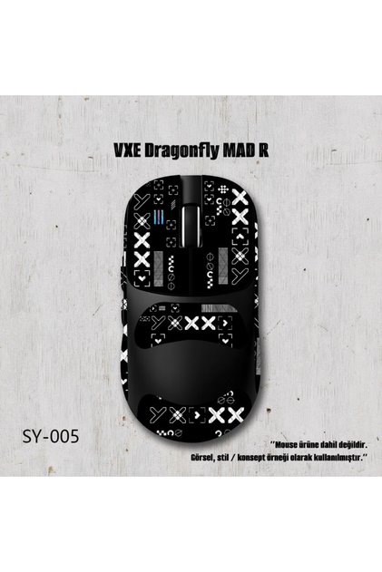 silabor VXE Dragonfly MAD R Mouse Tape Kaymaz Etiket Kavrama Bandı