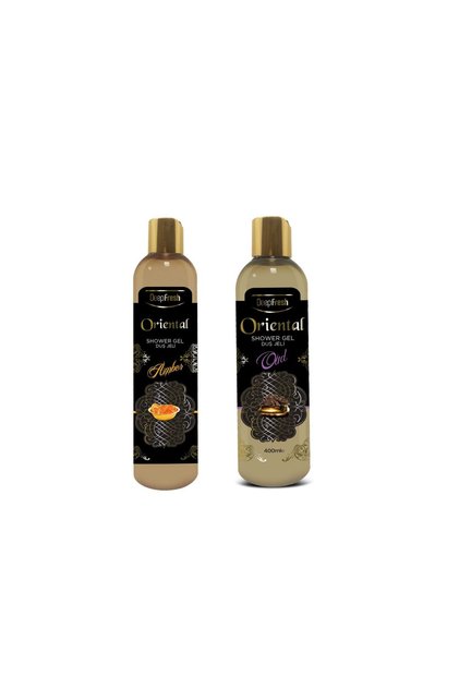 Gel de dus Oriental Amber 400 ml + Gel de dus Oriental Oud 400 ml