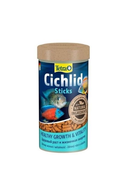 Cichlid Sticks 250 ml 75 gr Skt:06/2028 Orjinal Kutusunda