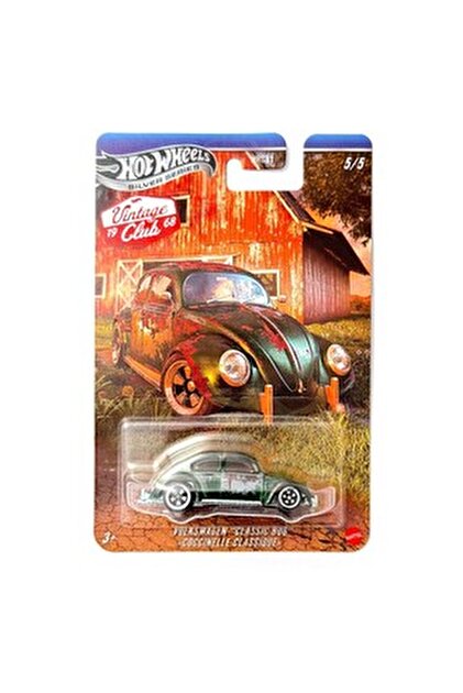 HOT WHEELS Silver Series 1968 Vintage Club Volkswagen Vlassic Bug