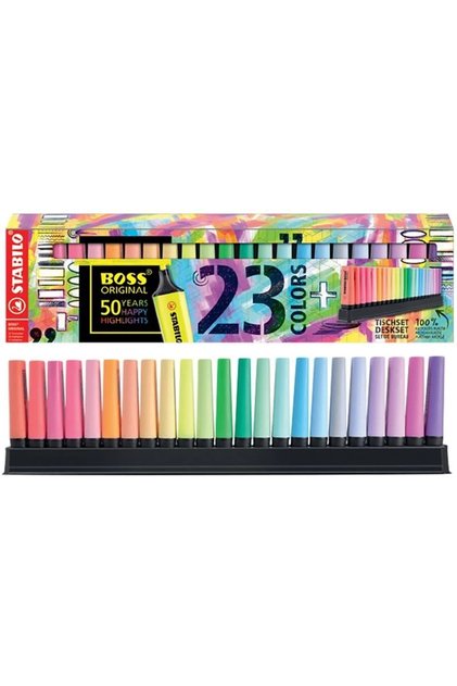 Boss Original Fosforlu Kalem 23 Renk