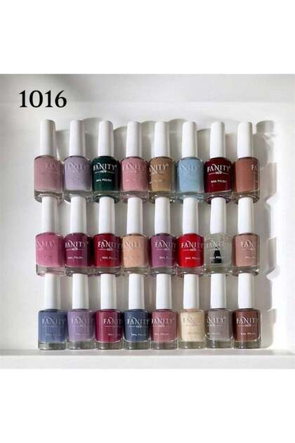 Vanity Box Nail Polish 24 Colors No. 1016 - Complete Colors for Every Look