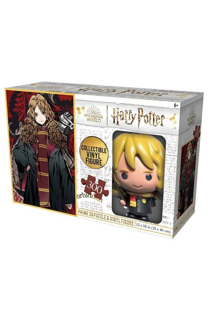 Prime 3D Harry Potter Hermione Granger Figure and 300 Piece Puzzle