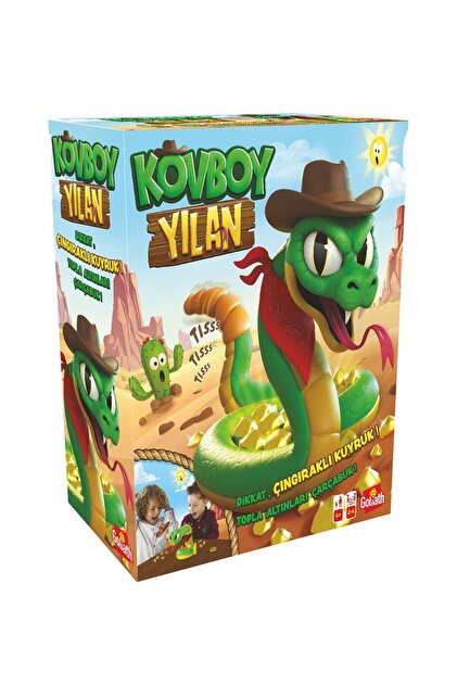 Goliath Kovboy Yılan Kutu Oyunu - Fiyatı, Yorumları
