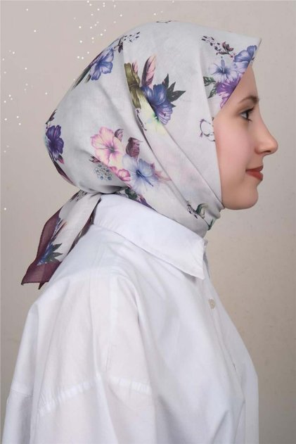 Lux Soft Pamuklu Eşarp 4040-558