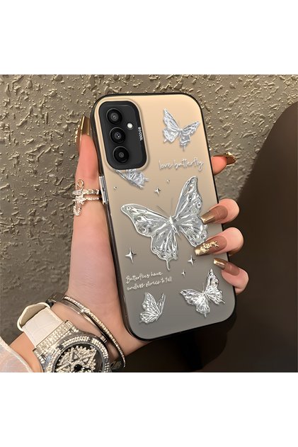 Samsung Galaxy M23/M13 Compatible Silicone Edge Hard Back Anti Fall Case Beautiful Patterns