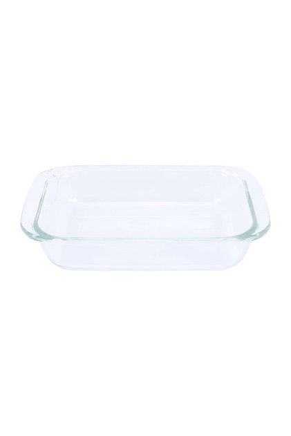 HSAP25L Borosilicate Glass Rectangle Baking Dish, 2.2 Litre, Transparent