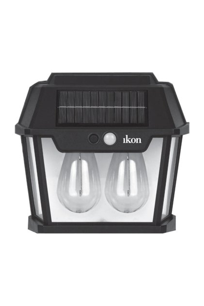 Solar Wall Light, Black, IK-YSG916