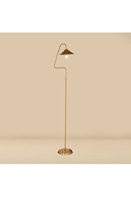 Bella Maison Zenith Metal Lambader Çöl Beji (38x21x145 cm